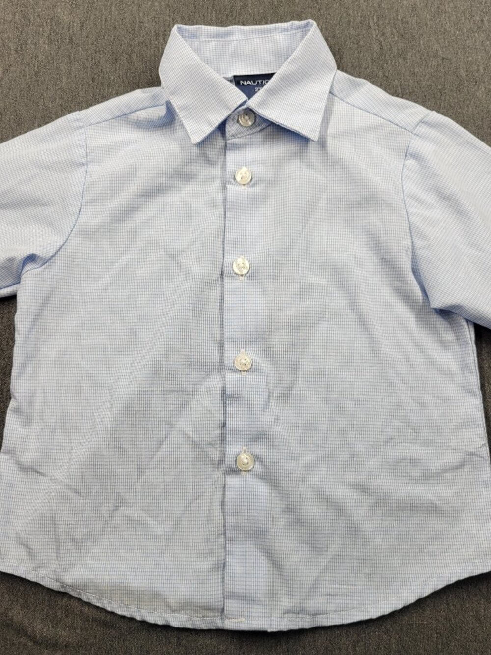 Toddler boys shirt, Nautica, size 2t, blue, good  condition